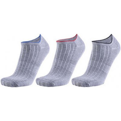 Replay Nízke ponožky 3 páry C100631 Grey Melange