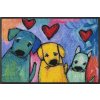 wash+dry Interiérová rohožka Doggies Rozmer: 40x60 cm