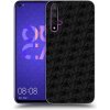 Picasee silikónový čierny obal pre Huawei Nova 5T - Separ - Black On Black 2