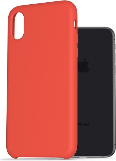 AlzaGuard Premium Liquid Silicone iPhone X / Xs červené