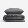 Goldea bavlna obliečky TMAVO SIVÉ 140x200 70x90