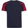 Just Cool Detské športové tričko Contrast Cool T - Tmavomodrá / červená | 3-4 roky
