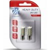 M-Tech HEAVY DUTY BA15s P21/5W 24 V 24 LED BIELE 2 ks LB9104W
