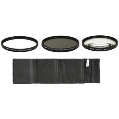 DigiLine Kit (UV+CPL+Close-up +4) 49 mm