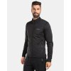 KILPI ERIN-M Čierna pánska funkčná mikina - M