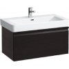 Laufen Pro S - Umývadlová skrinka, 81x45x39 cm, 1 zásuvka, wenge H4835010964231