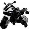 mamido Detská elektrická motorka BMW S1000RR Maxi čierna