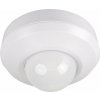 Kanlux Pohybový senzor 3xPIR SENTO-O-WT-W 2000VA 360 stupňů IP44/20 Třída II kulatý bílý 37366