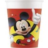 Procos Kelímky Eko papierové - Mickey Mouse 200 ml, 8 ks