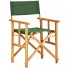 Režisérska stolička, akáciový masív, zelená