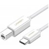 Ugreen 40560 USB, USB 2.0 USB C USB B, 1m, bílý