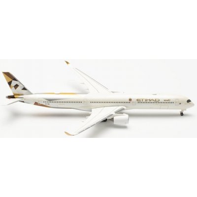 Herpa Airbus A330-243F společnost Etihad Cargo Mid 2010s Facets of Abu Dhabi Colors SAE 1:500