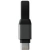 Kábel Rolling Square inCharge PRO USB-C/Lightning (RS-PROCAR) sivý