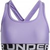 Dievčenská podprsenka Under Armour, CROSSBACK BRA Fialová,Biela,Čierna, L