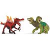 Schleich Ohnivý dinosaurus proti jašterovi z džungle 70834 4059433774947