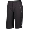 SCOTT Cyklistické nohavice krátke bez trakov - TRAIL VERTIC W/PAD W - čierna XS
