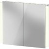 Duravit Ketho.2 - Zrkadlová skrinka s LED osvetlením, 70x80x16 cm, 2 dvierka K27136000001000
