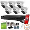 Hikvision HiLook 6 kamier TVICAM-T2M disk 1TB