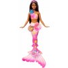 Barbie Kúzelná kvetinová morská panna - tmavovláska