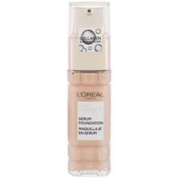 L'Oréal Paris Kolagénový make-up pre zrelú pleť Age Perfect Serum Foundation 100 Ivory 30 ml