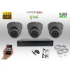 Monitorrs Security IP 3 kamerový set 2 Mpix GDome (6169K3) (Monitorrs Security)