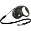 Vodítko Flexi Black Design lanko M čierne 5m