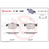 Sada brzdových platničiek, vždy 4 kusy v sade BREMBO P 85 189E (P85189E)