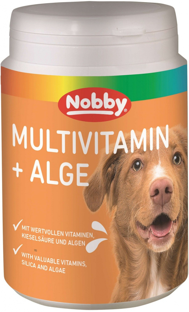 Nobby Multivitamínové tablety s riasou každodenné užívanie 185g