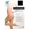 Hodvábne pančuchy Gabriella Medica Relax 40 DEN Kód 111 Farba: Čierna, Veľkosť: 3-M