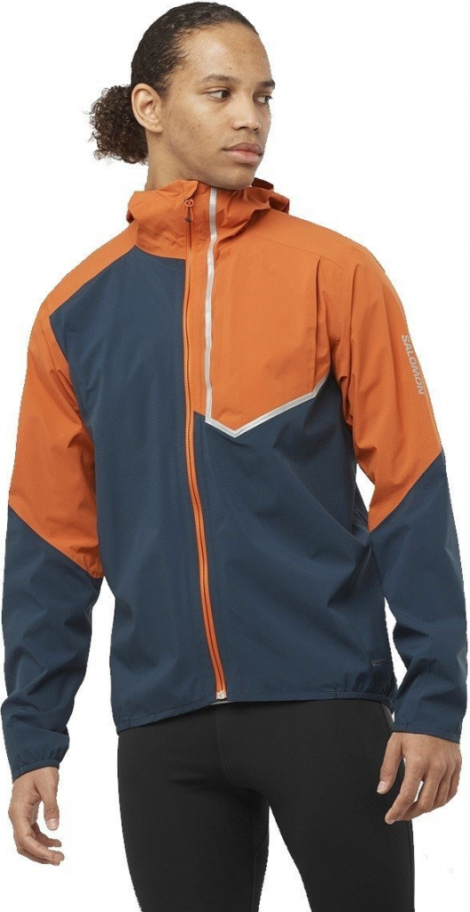 Salomon Bonatti Trail Jkt LC2135500 burnt ochre/carbon