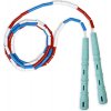 Korálkové Katana Rope - švihadlo pre začiatočníkov, nastaviteľná dĺžka, vhodné na chudnutie. Vyber farbu rukovätí:: Mint, Vyber farbu korálikov: Červeno/modro/biela Švihadlo s korálkami ti pomôže schu