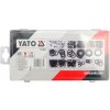 YATO O krúžok gumové tesniace súprava 225 ks, 3x1 - 22x2mm