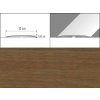 Prechodové lišty A72 - SAMOLEPIACE šírka 10 x výška 0,62 x dĺžka 100 cm - orech chile