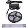 LedStar sada 6m Biely LED pásik 12V SMD2835 60LED/m 6W/m 230V adaptér do zásuvky IP20, konektory, 6M6A/6K Zvoľte farbu svetla: 3000K