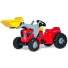 Rolly Toys Šliapací traktor Kid Futura s predným nakladačom