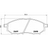BREMBO Sada brzdových doštičiek P 56 058