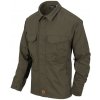 Helikon-Tex blúza WOODSMAN SHIRT® - TAIGA GREEN / ČIERNA (Zeleno-čierna outdoorová blúza od Helikontexu)
