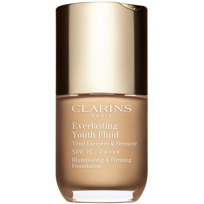 Clarins Everlasting Youth Fluid rozjasňujúci make-up SPF 15 odtieň 106 Vanilla 30 ml