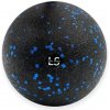 Masážna loptička Line Sport - 12 cm - černo-modrá