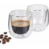CILIO Verona 2 ks - termické skleničky na espresso s dvojitými sklenenými stenami