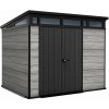 KETER Záhradný domček CRAMP 9 x 7 | Storm Grey