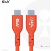 Club3D CAC-1573 USB-C, Data 480Mb,PD 240W(48V/5A) EPR M/M, 2m