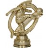 B305/G - Figúrka plastová futbal zlatá H-9 cm - 9 cm,Výška (cm)
