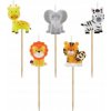 Sviečky na tortu ZVIERATKÁ SAFARI dekorácia 5ks