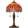 Dragonfly flame lampa Tiffany 64092