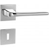 MPkovania TI - DARA - HR 4007Q 5S, kľučka/kľučka, rozety WC, CHL - chróm lesklý (03)