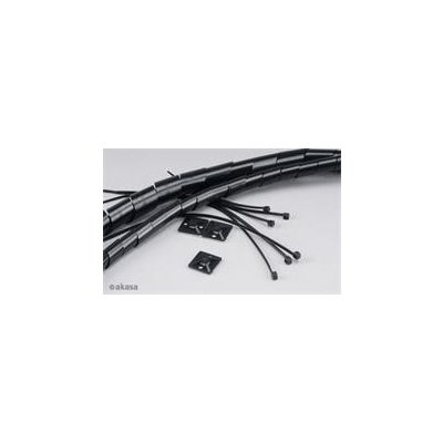 AKASA AK-TK01-BK Cable Tidy Kit Practical solution for managing electrical cables AK-TK01-BK