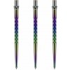 Hroty na steel šipky Mission Caliburn EVO Ripple 38mm duhové 3ks