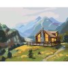 Diamondi Diamantové maľovanie - ZRUB NA JAR (D. RUSTY RUST) Rámovanie: bez rámu a bez vypnutia plátna, Rozmer: 40x50 cm