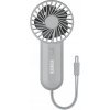 Mini ventilátor N'oveen F220 strieborný/sivý